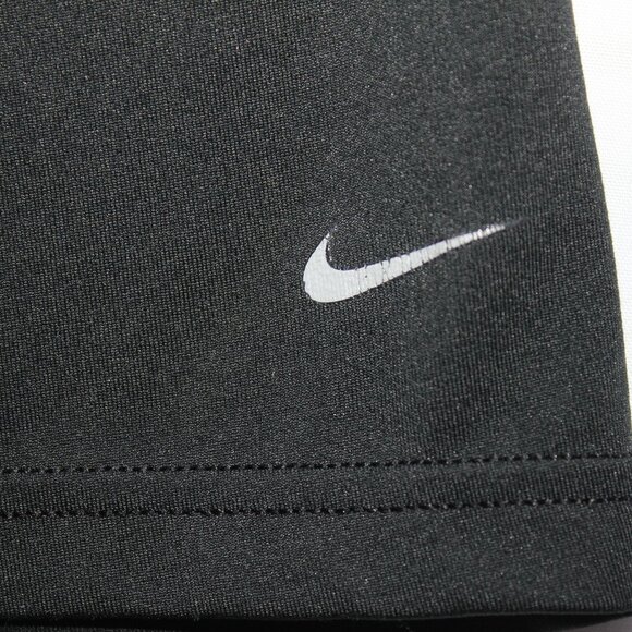 Nike Fit Dry Shorts Women's Size Xl(16/18) Black Form Fitted - Picture 3 of 7